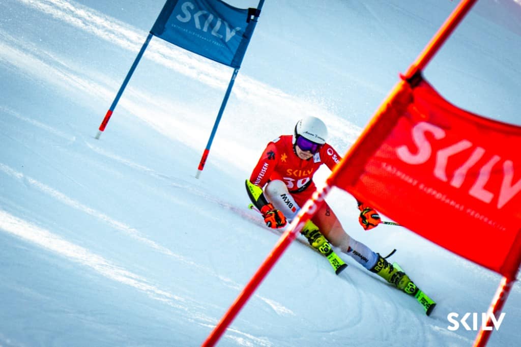 Thomas Zippert im Slalom
